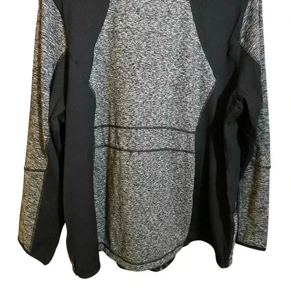 AVE Leisure Jacket Full Zip Black/Gray Hot Pink Accents Front Pockets 22/24 - Picture 7 of 16